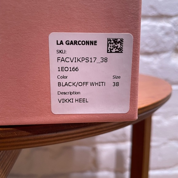 New, never worn! Black leather Acne Studios Vikki Heels EU38 from La Garconne - Picture 12 of 12